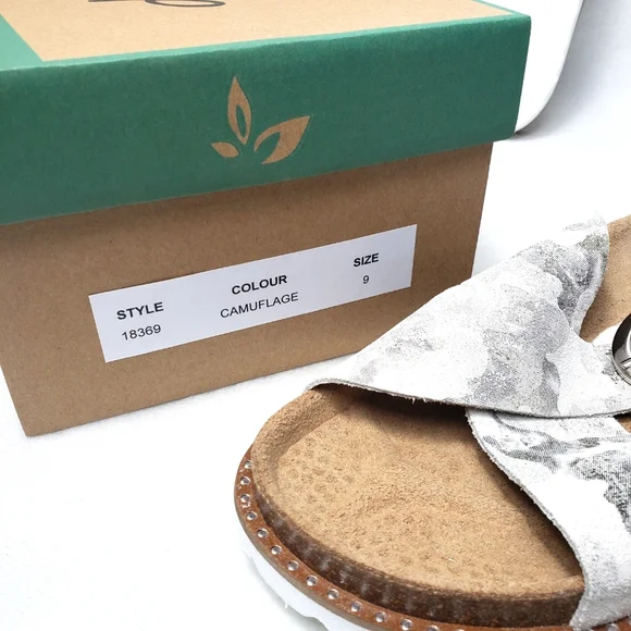 Bio Step Camouflage Sandals sz 9 - Picture 4 of 6